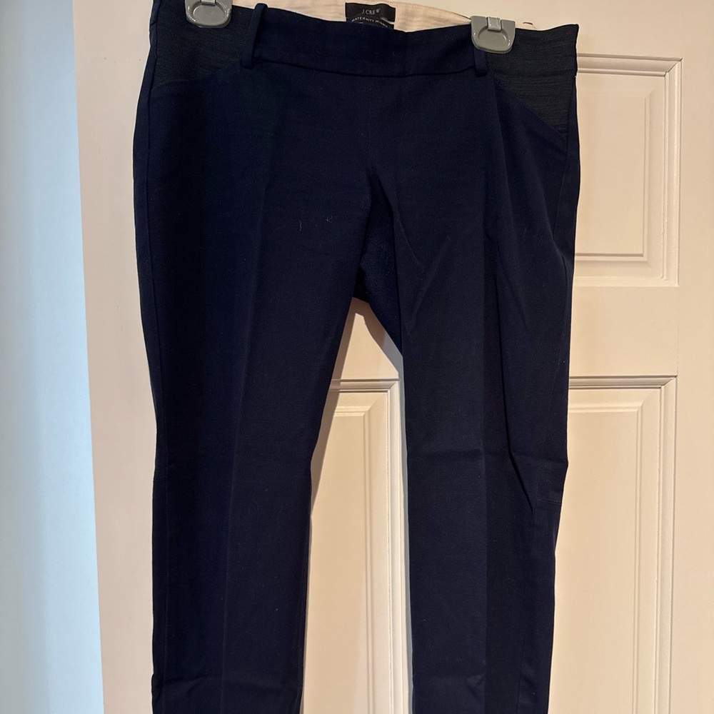 J. Crew Women’s Maternity Minnie Navy Dress Pant